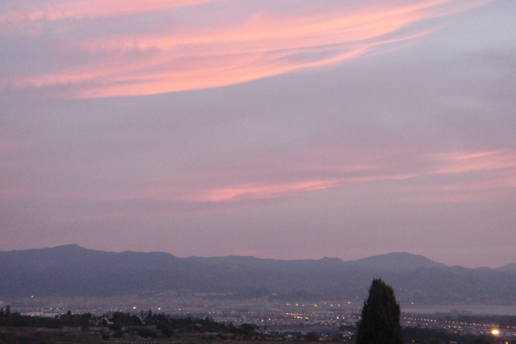 Views from the top terrace